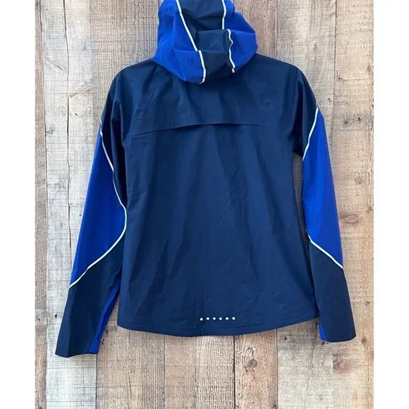 NIKE HyperShield Light Lightweight Full Zip Running Jacket Blue NWOT Women's S - Picture 2 of 10